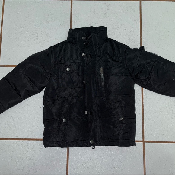 Diesel Black Puffer Jacket -kids
